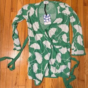 DVF x Target Wrap Cardigan